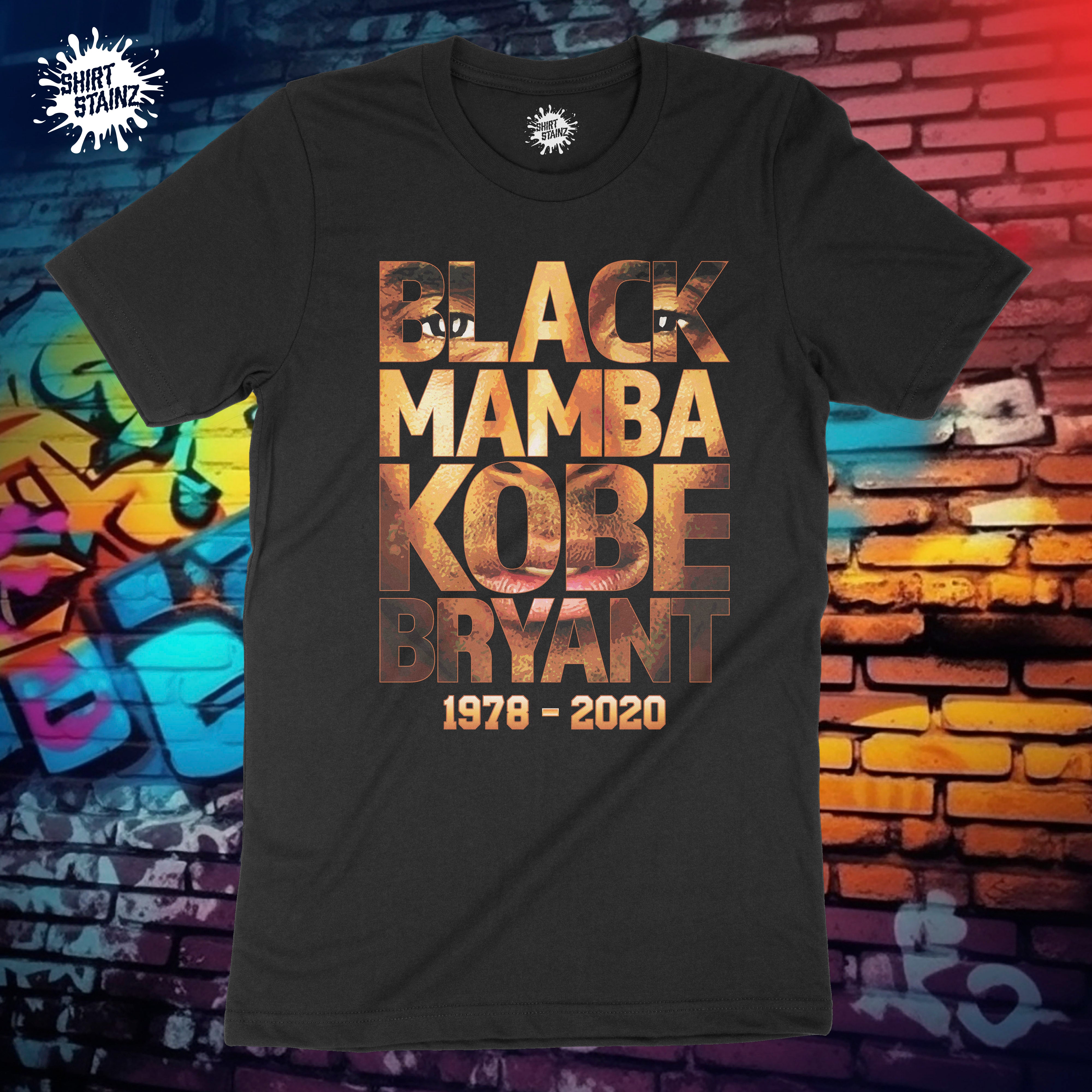 Black Mamba Memorial Tee Shirt Stainz