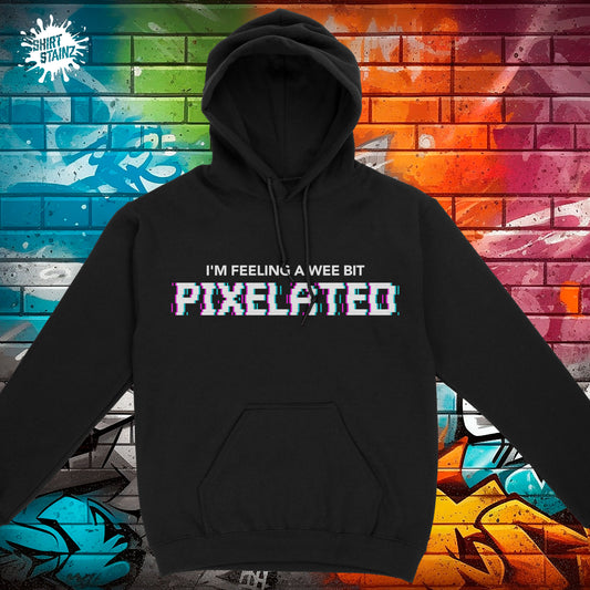 Feeling Pixelated Hooded Sweatshirt